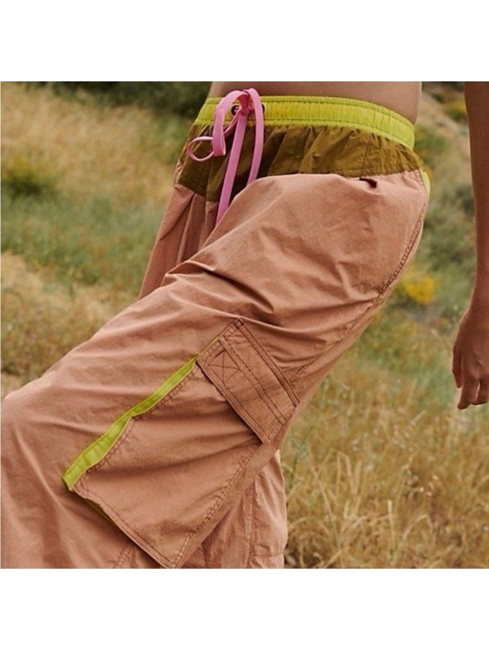 Free People FP Movement Women’s XL Brown Spring Forward Pants - Picture 3 of 6